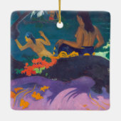 Paul Gauguin – 海/ファタタ・テ・ミティ セラミックオーナメント (裏面)