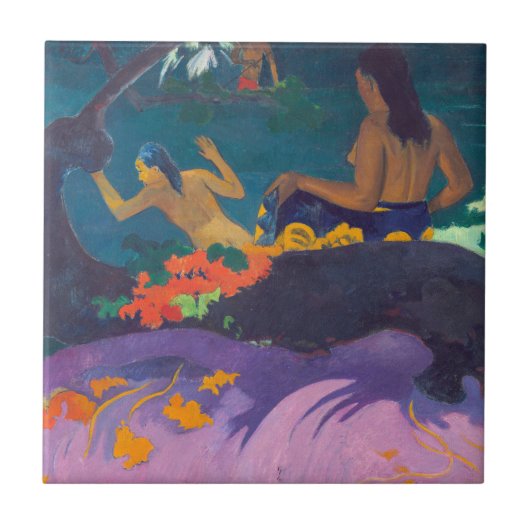Paul Gauguin – 海/ファタタ・テ・ミティ タイル (正面)