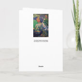 Paul Gauguin – 白馬 カード (裏面)