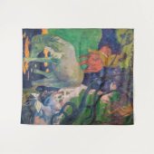 Paul Gauguin – 白馬 タペストリー (正面(横))