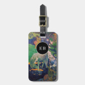Paul Gauguin – 白馬 ラゲッジタグ (正面縦)