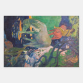 Paul Gauguin – 白馬 ラッピングペーパーシート (正面2)