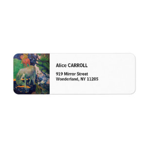 Paul Gauguin – 白馬 ラベル
