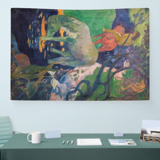 Paul Gauguin – 白馬 横断幕 (トレードショー)