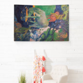 Paul Gauguin – 白馬 横断幕 (インサイチュ)