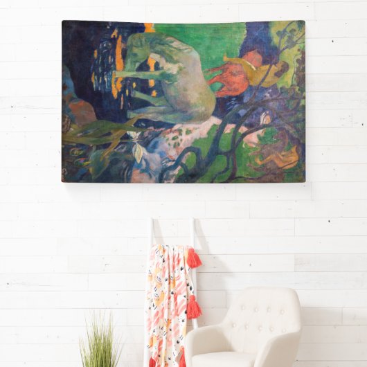 Paul Gauguin – 白馬 横断幕 (インサイチュ)