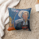 Paul Gauguin – 美しい天使、ポンエイベン クッション (ブランケット)