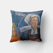 Paul Gauguin – 美しい天使、ポンエイベン クッション (裏面)