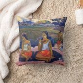 Paul Gauguin – 聖なる春、スウィートドリームズ クッション (ブランケット)