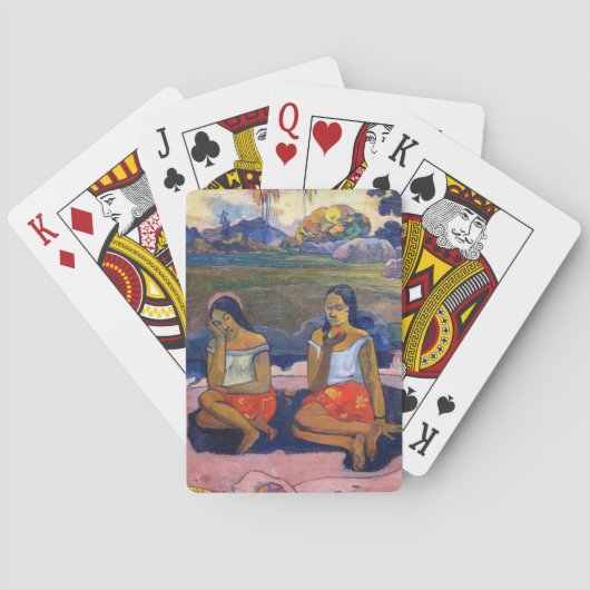 Paul Gauguin – 聖なる春、スウィートドリームズ トランプ (裏面)