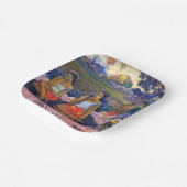 Paul Gauguin – 聖なる春、スウィートドリームズ ペーパープレート (傾斜あり)