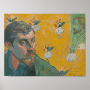 Paul Gauguin – 自己のポートレートとポートレート ポスター