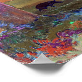 Paul Gauguin – 豚と馬の風景 ポスター (角)