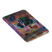 Paul Gauguin – 豚と馬の風景 マグネット (右側)