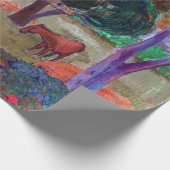 Paul Gauguin – 豚と馬の風景 ラッピングペーパー (角)