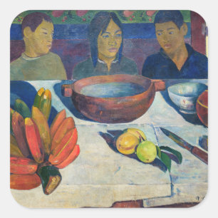 Paul Gauguin – 食事/バナナ スクエアシール