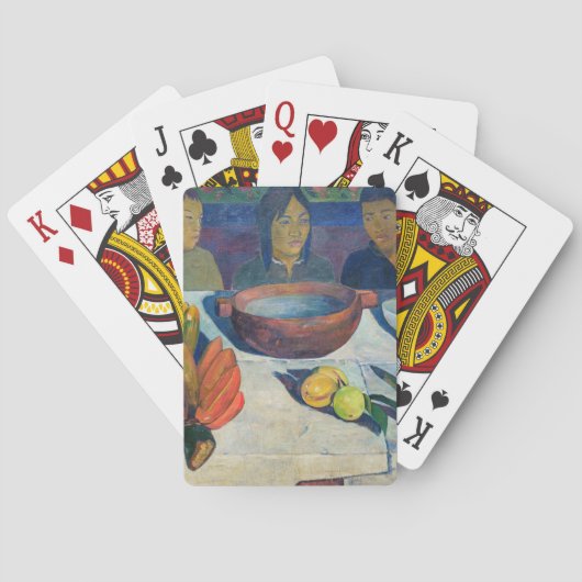 Paul Gauguin – 食事/バナナ トランプ (裏面)