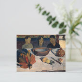 Paul Gauguin – 食事 ポストカード (スタンド正面)