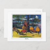 Paul Gauguin #469 -ファインアートはがき ポストカード (正面/裏面)