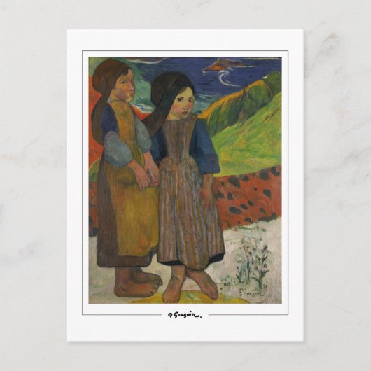 Paul Gauguin #489 -ファインアートはがき ポストカード (正面)