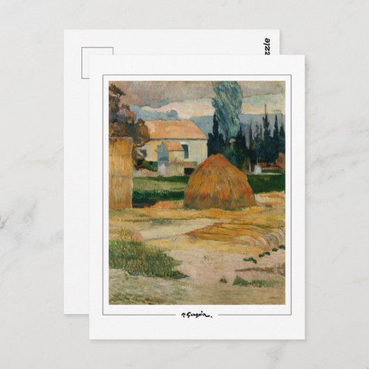 Paul Gauguin #503 -ファインアートはがき ポストカード (正面/裏面)