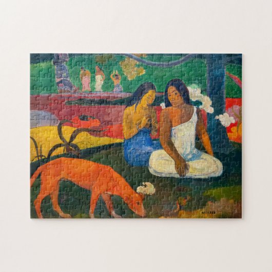 Paul Gauguin - Arearea / The Red Dog ジグソーパズル (横)
