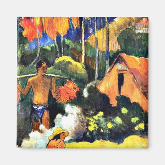 Paul Gauguin art: The Moment of Truth II マグネット (正面)