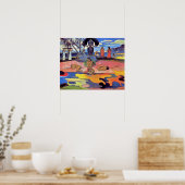 Paul Gauguin - Day of the Gods - Fine Art Painting ポスター (キッチン)