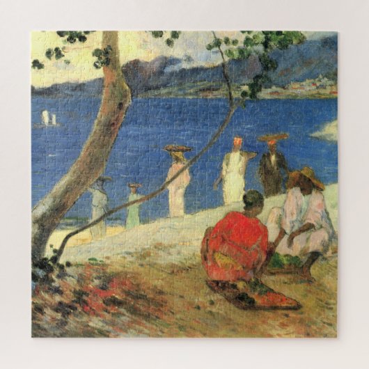 Paul Gauguin Fruit carriers at Turin CoveまたはSeas ジグソーパズル (縦)