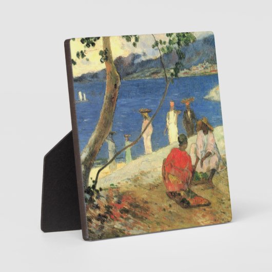 Paul Gauguin Fruit carriers at Turin CoveまたはSeas フォトプラーク (正面)