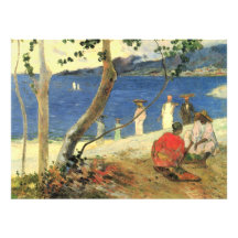 Paul Gauguin Fruit carriers at Turin CoveまたはSeas
