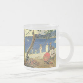 Paul Gauguin Fruit carriers at Turin CoveまたはSeas フロストグラスマグカップ