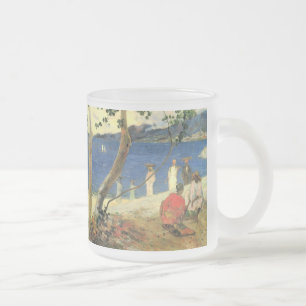 Paul Gauguin Fruit carriers at Turin CoveまたはSeas フロストグラスマグカップ