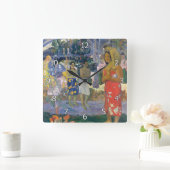 Paul Gauguin - Hail Mary / Ia Orana Maria スクエア壁時計 (ホーム)