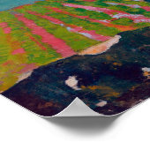 Paul Gauguin Haystacks in Brittany ポスター (角)