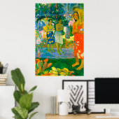 Paul Gauguin "La Orana Maria (Hail Mary)" ポスター (ホームオフィス)