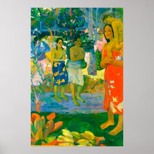 Paul Gauguin "La Orana Maria (Hail Mary)" ポスター (正面)