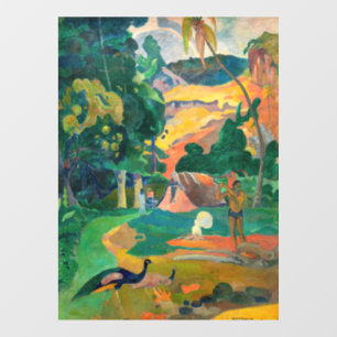 Paul Gauguin - Landscape with Peacocks / Matamoe ウィンドウサイン