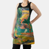 Paul Gauguin - Landscape with Peacocks / Matamoe エプロン (インサイチュ)