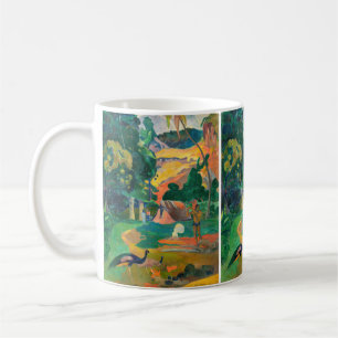 Paul Gauguin - Landscape with Peacocks / Matamoe コーヒーマグカップ