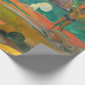 Paul Gauguin - Landscape with Peacocks / Matamoe ラッピングペーパー (角)