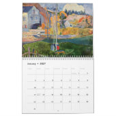 Paul Gauguin Landscapes And Still Life Paintings カレンダー (1月 2027)