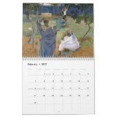 Paul Gauguin Landscapes And Still Life Paintings カレンダー (2月 2027)