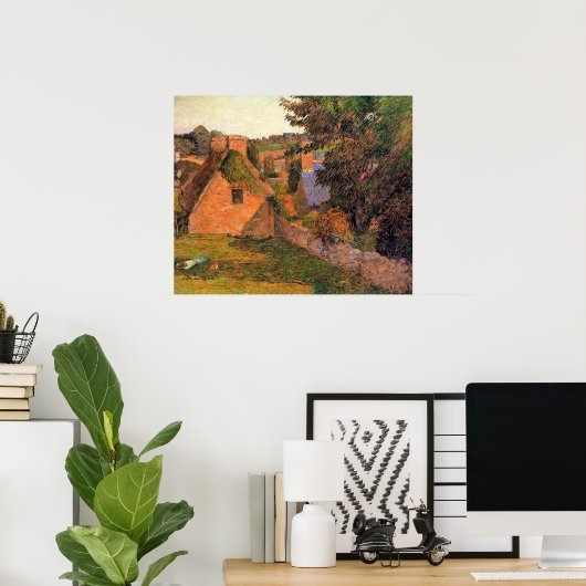 Paul Gauguin - Lollichon Field, ポスター (ホームオフィス)