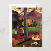 Paul Gauguin、Mata Mua、 ポストカード (正面/裏面)