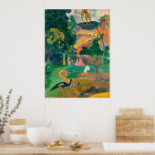 Paul Gauguin Matamoe, Landscape with Peacocks ポスター (キッチン)