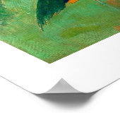 Paul Gauguin Matamoe、Landscape with Peacocks Post ポスター (角)