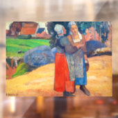 Paul Gauguin - Paysannes Bretones ウィンドウサイン (シート2)