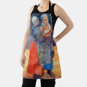 Paul Gauguin - Paysannes Bretones エプロン (インサイチュ)