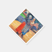 Paul Gauguin - Paysannes Bretones スタンダードカクテルナプキン (角)